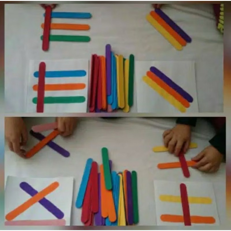 Stick Es Cream Warna Dan Cream Mainan Edukasi Anak - Gambar 4