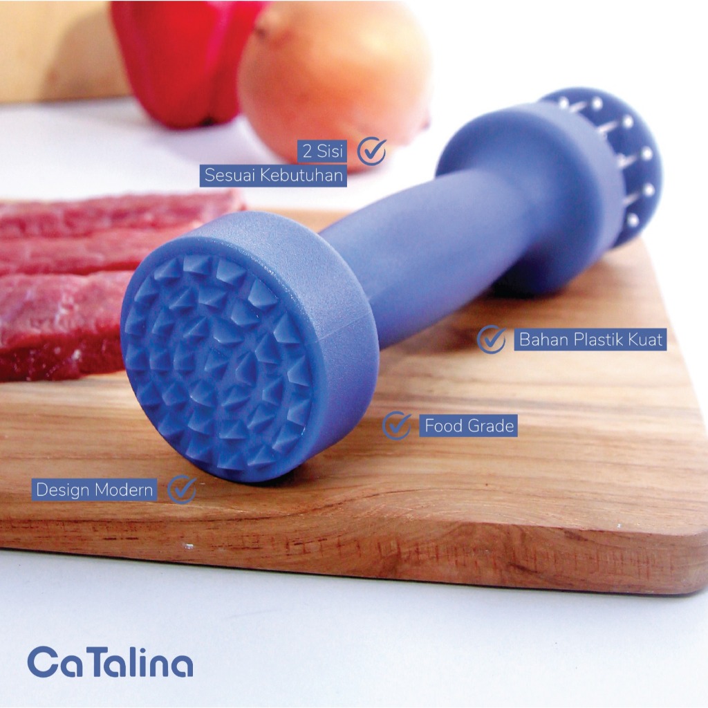 Alat Pengempuk Daging Meat Tenderizer - Gambar 2