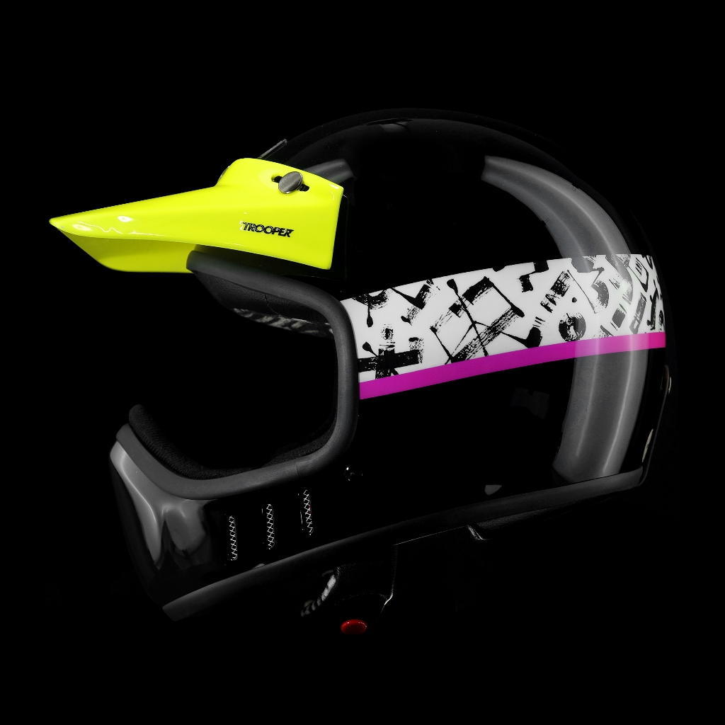 X-9 Fullface – Kolaborasi Eksklusif Trooper Custom x Alphabad : Limited Edition 12 pcs only.! - Gambar 4