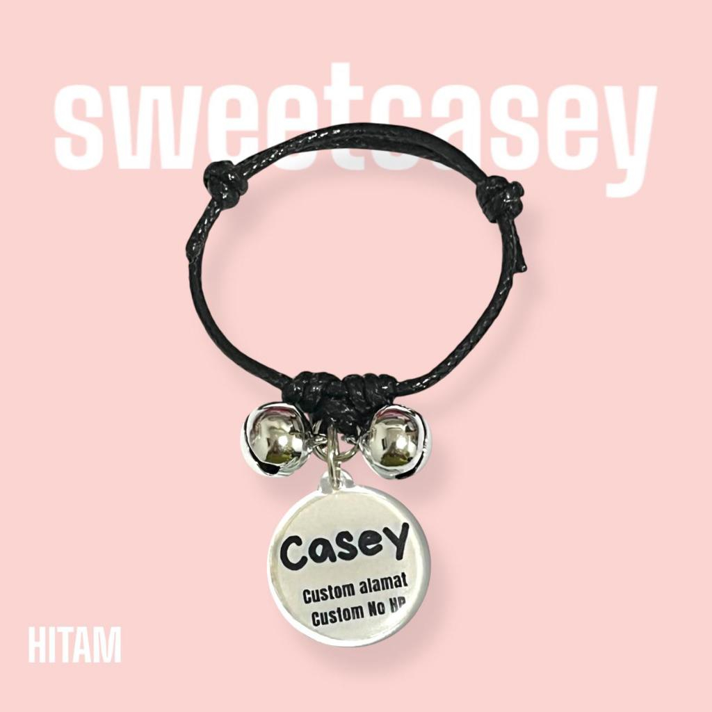 KALUNG KUCING CUSTOM NAMA / LIONTIN CUSTOM NAMA ANABUL + IDENTITAS PEMILIK / ULTRA CAT NECKLACE