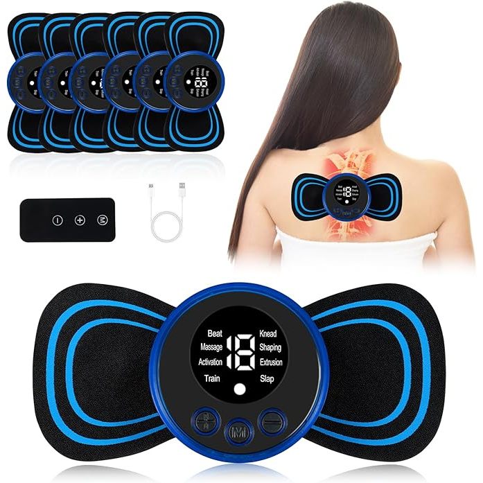 EMS Alat Pijat Mini Elektrik Tempel Multifungsi / Alat Pijat Bukan Alat Kesehatan Ems