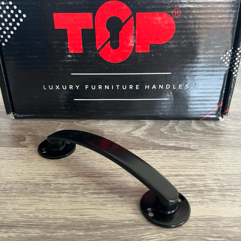 HITAM Top Drawer Pull Handle 098 Black/Black | Window Pulls | Locker ...