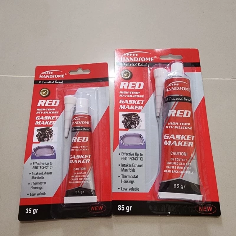Destrond Lem Silicon Merah Tahan Panas 85gr