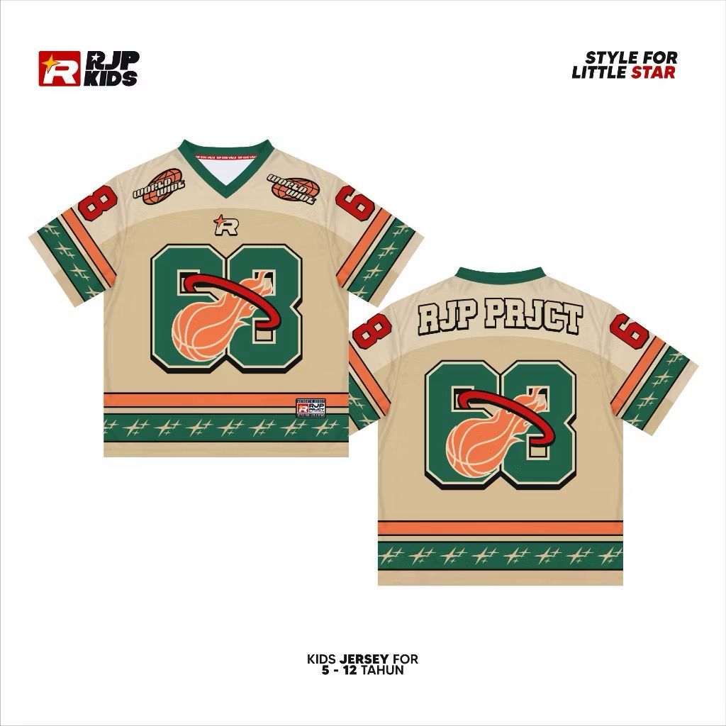 RJP Kids SERIES Number 68 / Children's Jersey / children's Jersey suit ...