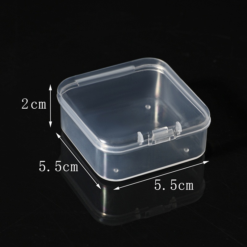 PUSAT17 KOTAK STORAGE KECIL ISI 5 PCS TEMPAT PERHIASAN ANTING KALUNG TEMPAT OBAT KOTAK OBAT MINI PLASTIK SERBAGUNA BOX CONTAINER UNTUK JEWELLERY MINI BOX - Gambar 4