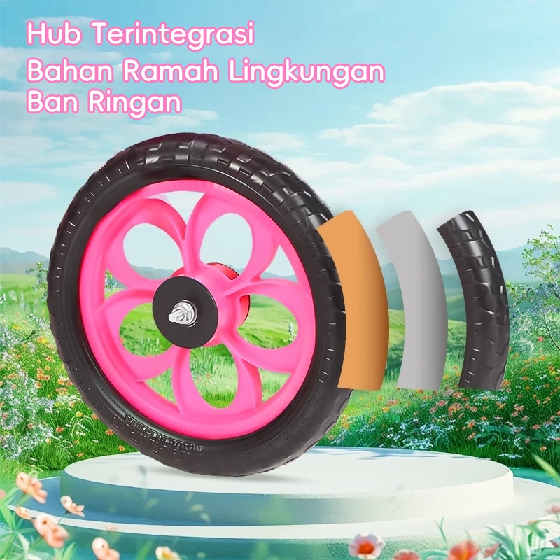 Magical Playtime Sepeda Anak Perempuan 3-6 Tahun - Gambar 4