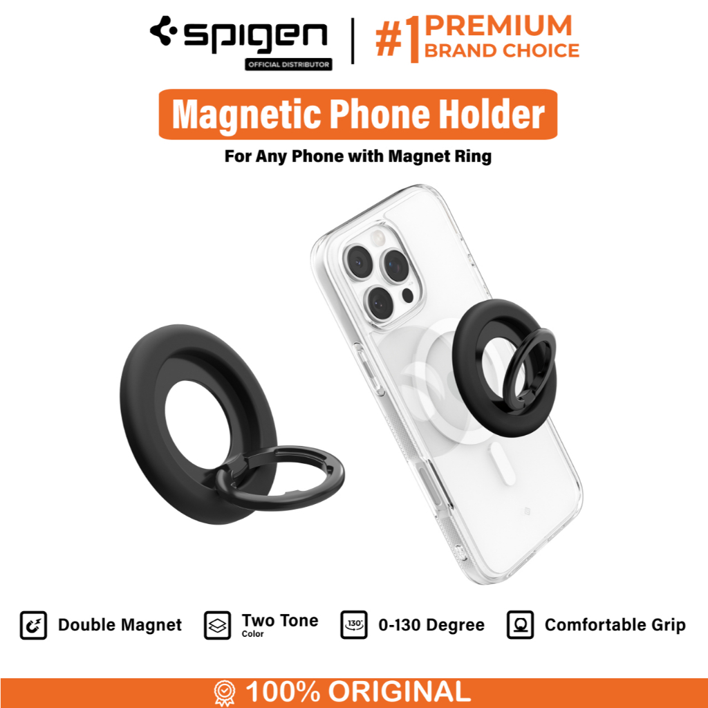 SPIGEN Phone Ring Holder Nano Pop MagFit Magnetic Stand HP Universal Multifungsi