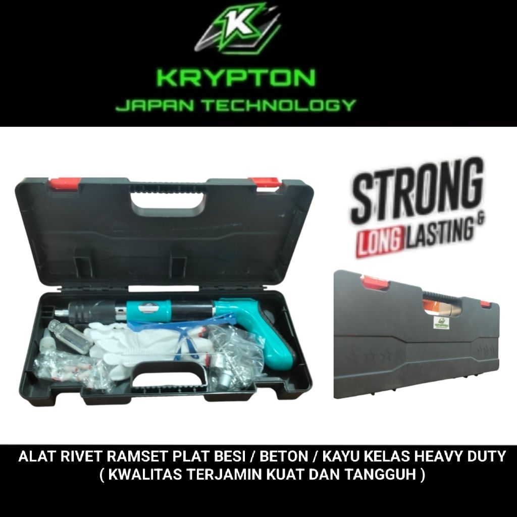 KRYPTON Ramset Rivet Tool Japan technology | Shopee Singapore