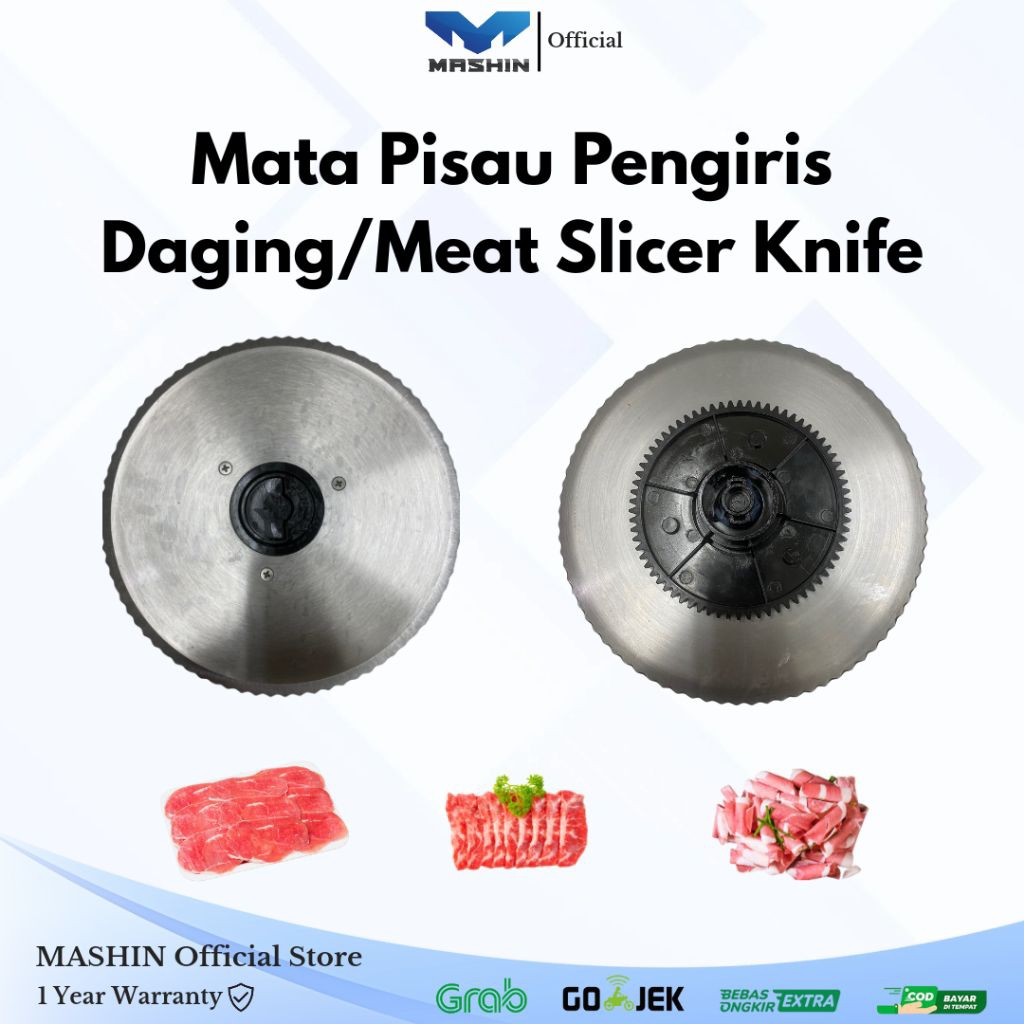 Mashin - Mata Pisau Pengiris Daging/Meat Slicer Knife
