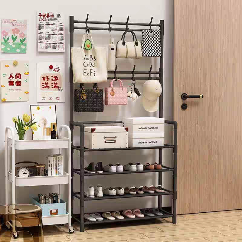 GANTUNGAN Configear Sandal Rack | 4 Layer Hanging Rack | Clothes Rack ...