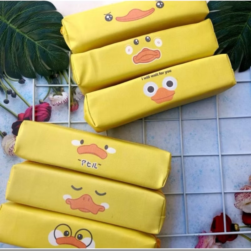 Tempat Pensil Lontong Bebek Teplon Bebek Alat Tulis Sekolah dan Kantor