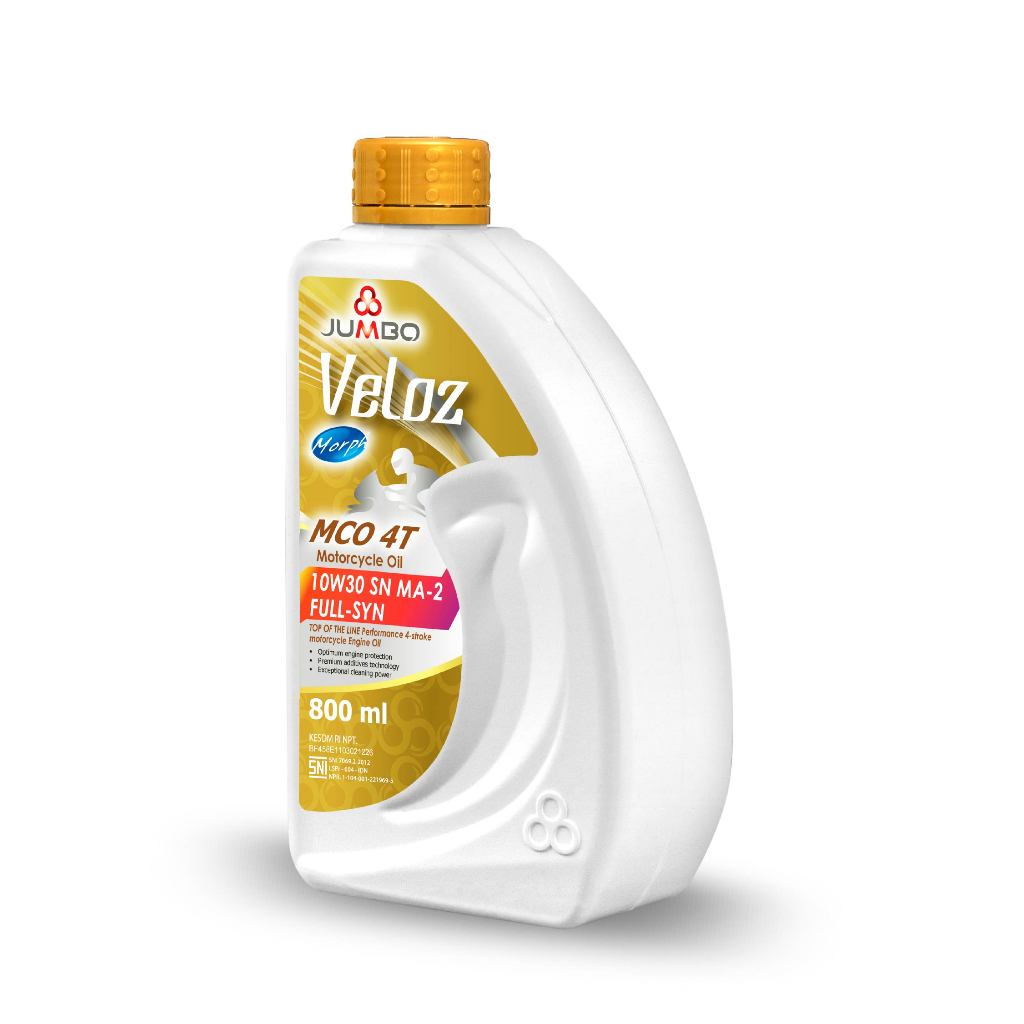 JUMBO Veloz 4T 10W30 SN MA-2 Full Syn (800ml)