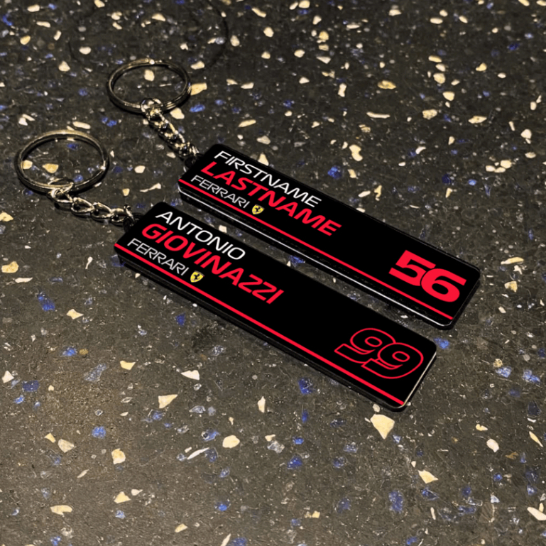 Keychain Custom F1 2024 Season Driver Card | Shopee Singapore