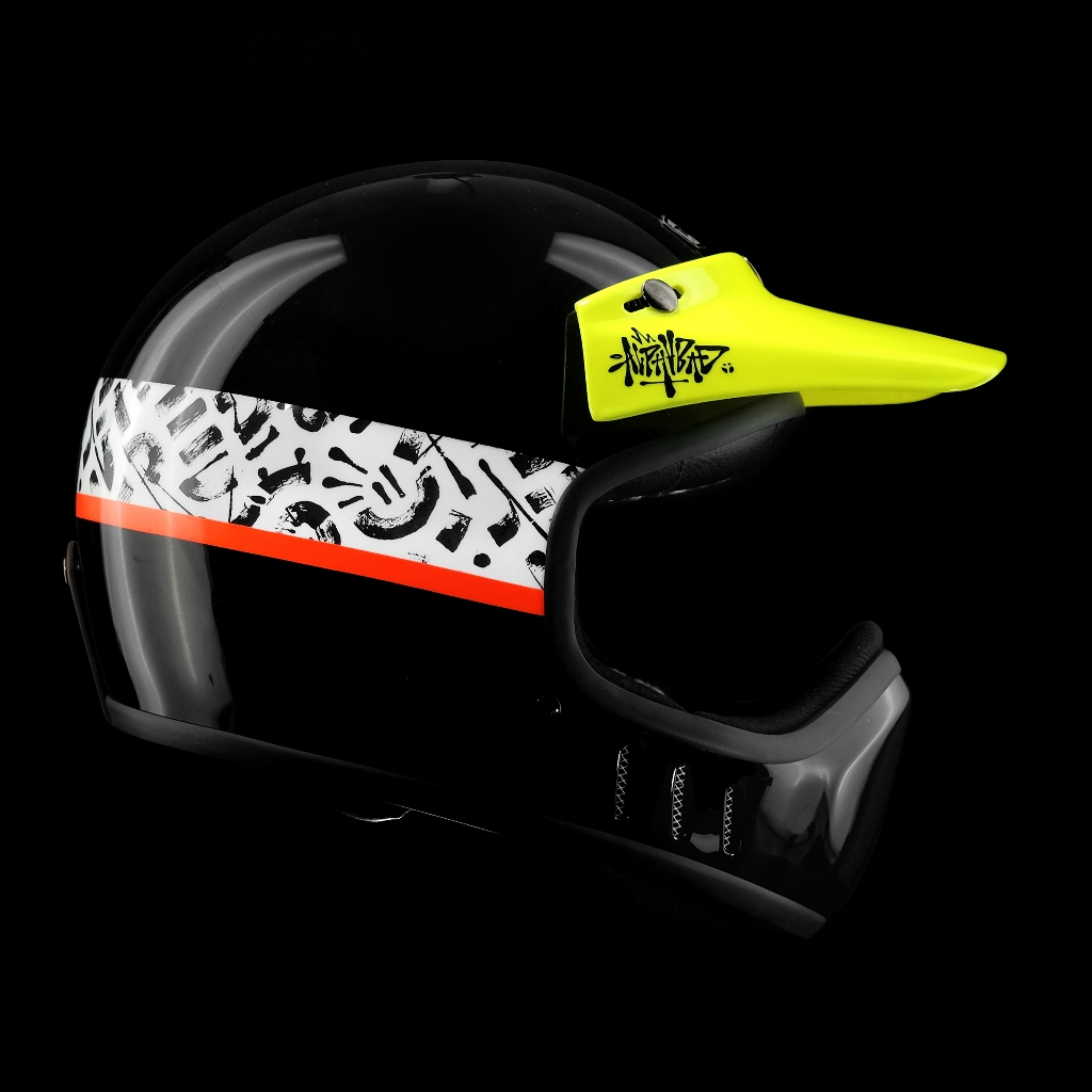 X-9 Fullface – Kolaborasi Eksklusif Trooper Custom x Alphabad : Limited Edition 12 pcs only.! - Gambar 3