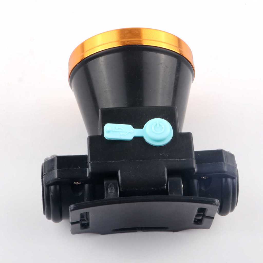 Senter Rechargeable LED Headlamp Super Bright / Senter Kepala LED Lithium Electric Plus BOX - Gambar 4