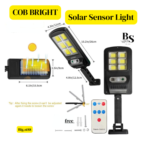 LAMPU SOLAR JALAN LED 120W TENAGA MATAHARI - LED SOLAR CELL 180W LAMPU PANEL SURYA