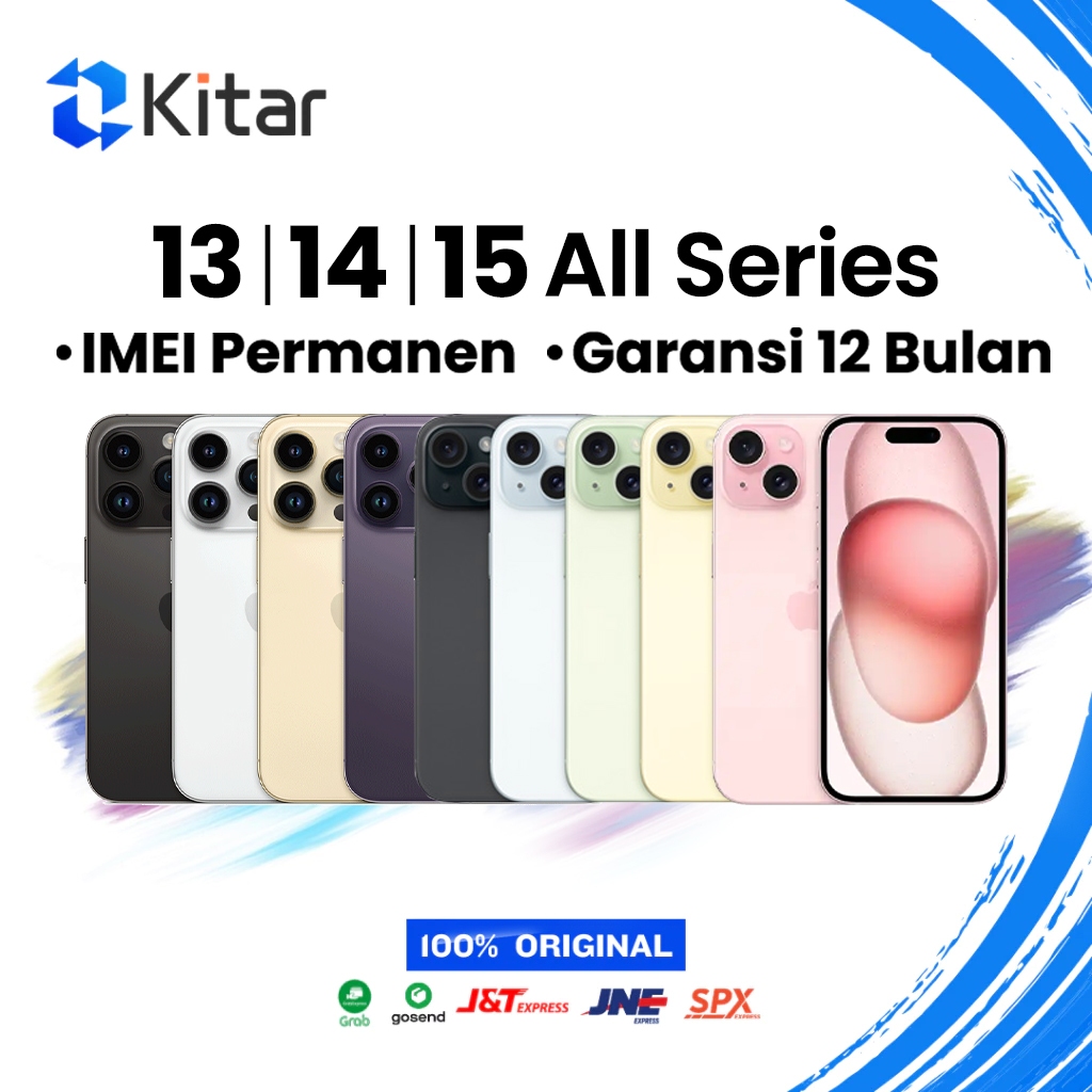 [Pre-Order ] EX IBOX iPhone 13 / 14 / 15 All Series Second iBox Resmi IMEI Permanen 100% Original FULLSET 128GB 256GB 512GB 1TB