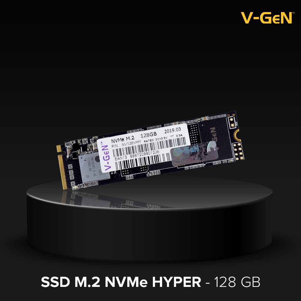 SSD M.2 128gb NVMe 2280 V-GeN | Solid State Drive M2 PCIe 128 GB VGEN Hyper - Gambar 3