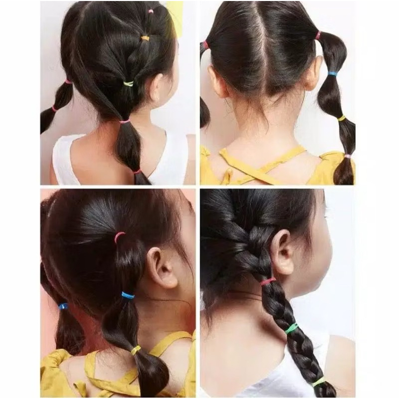 Ikat Rambut Anak Karet Jepang Seri Kiloan - Gambar 3
