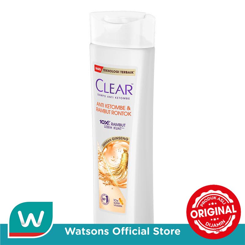 Clear Shampoo Anti Ketombe & Rambut Rontok 300ml - Gambar 4