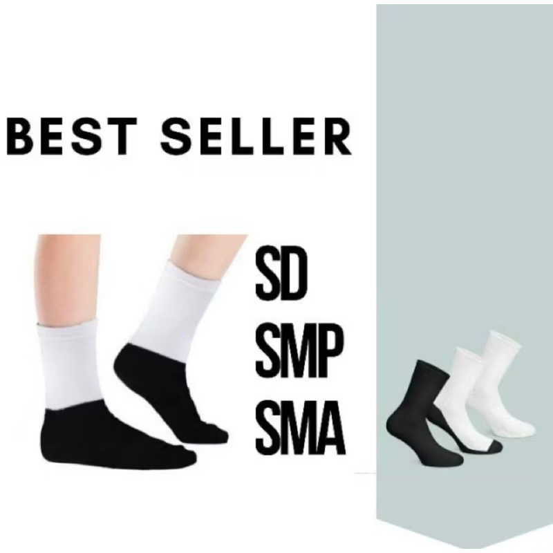 Kaos Kaki SD SMP SMA Nyaman Dan Lembut
