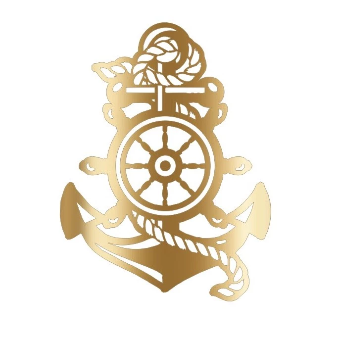 JANGKAR AKRILIK GOLD UNTUK BAHAN HIASAN MAHAR LOGO DEKORASI MAHAR