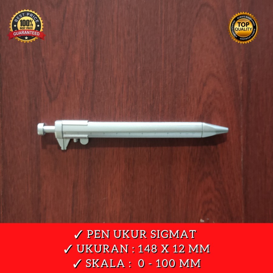 Sigmat Ballpoint Multifunction Measuring Tool Scale Ruler Vernier ...