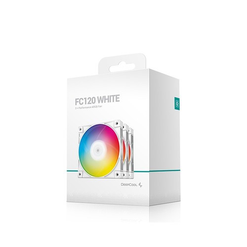 Deepcool Fan Casing FC 120 WHITE FRAME (3XFAN) 12CM ARGB LED | Shopee ...
