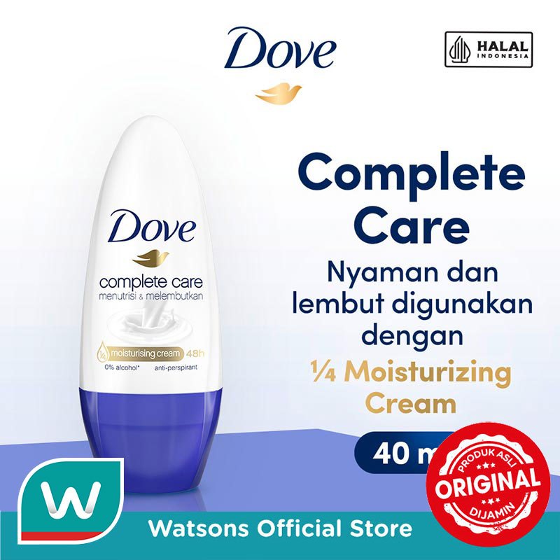 Dove Roll On Deodorant Light & Smooth 40ml
