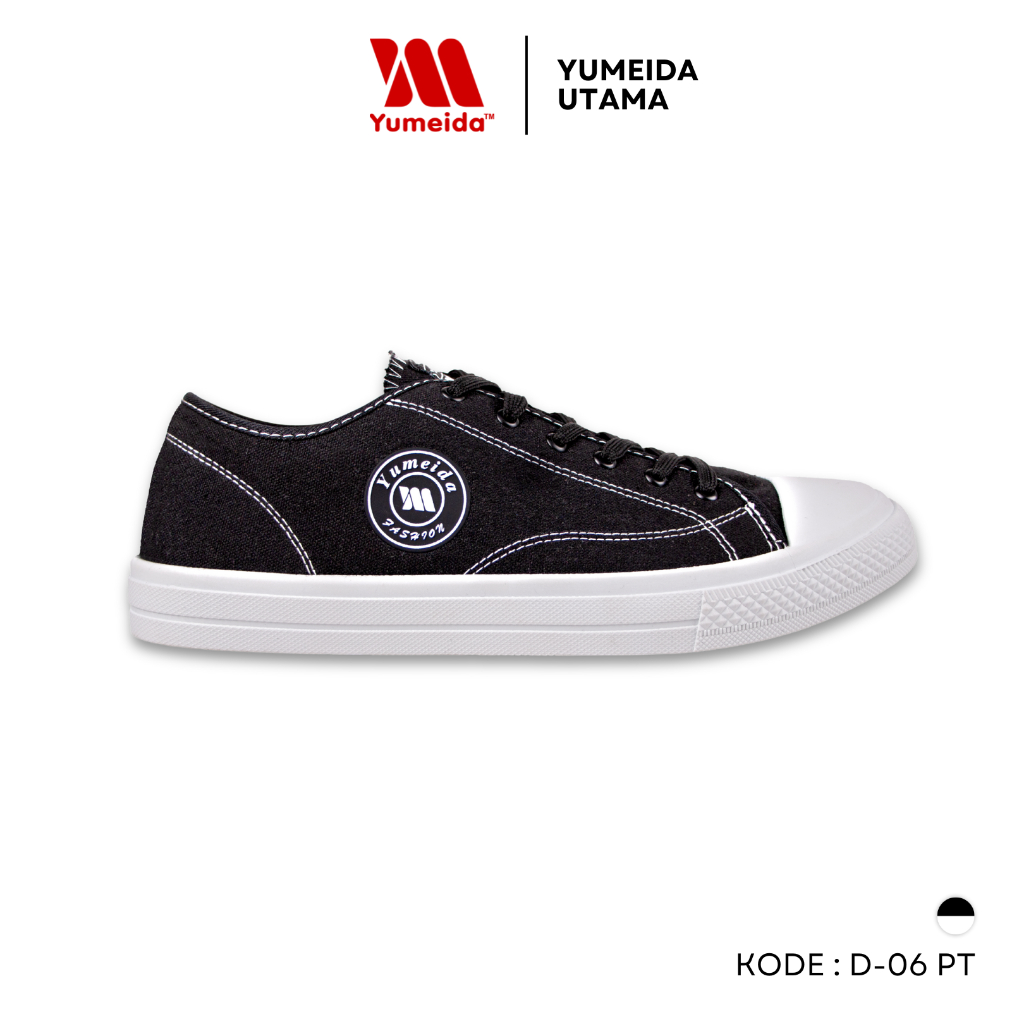 Yumeida D-06 PT - Sepatu Kanvas Sneakers Pria Wanita Casual - Gambar 2