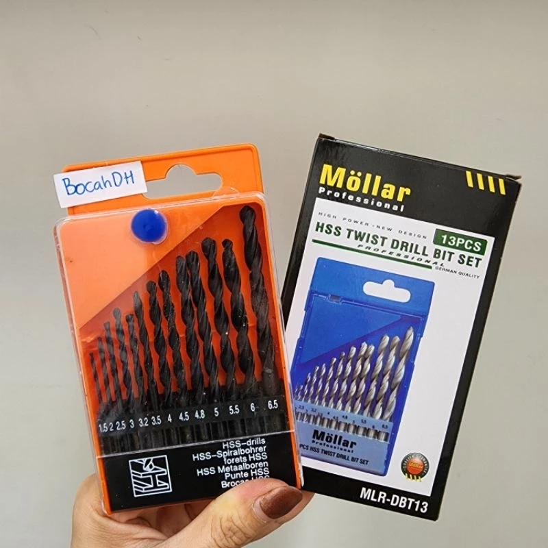 MATA BOR BESI SET 13 PCS MOLLAR