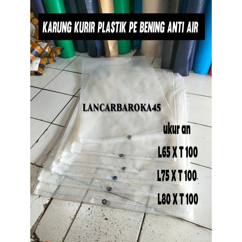 Courier sack made of PE plastic 200 micron thick waterproofBENING, good ...