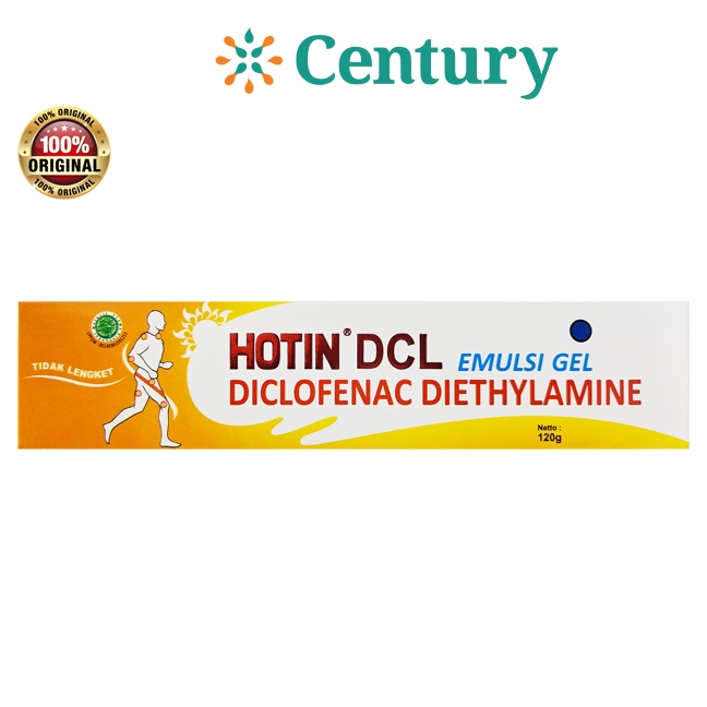 HOTIN DCL EMULSI GEL 120G / TULANG OTOT & SENDI / SALEP OTOT - Gambar 3