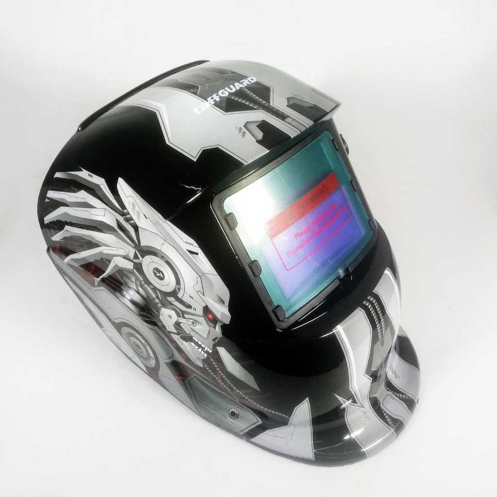 TaffGUARD Helm Las Otomatis Auto Darkening Welding Helmet Terminator - HW-013 - Gambar 3