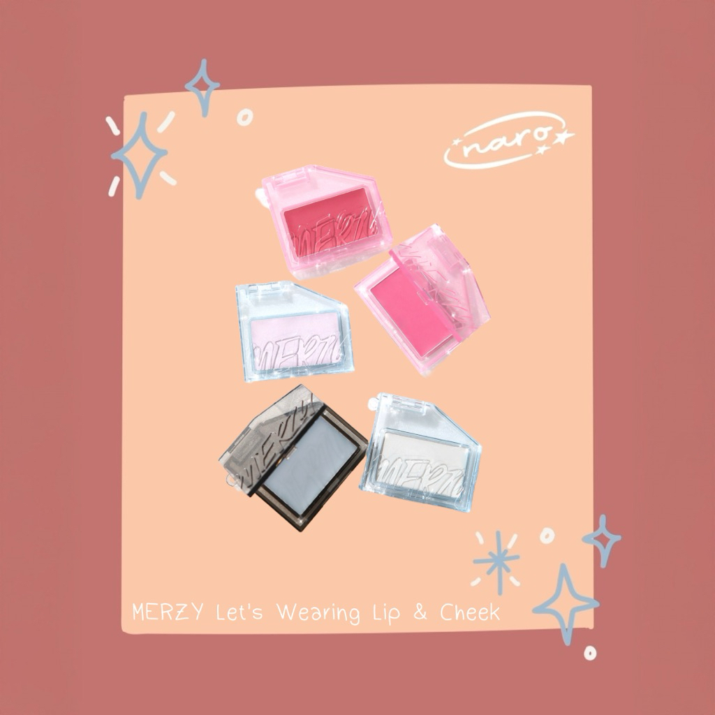 Merzy Let's Wearing Lip and Cheek Keyring (Daiso Korea) | Shopee Singapore