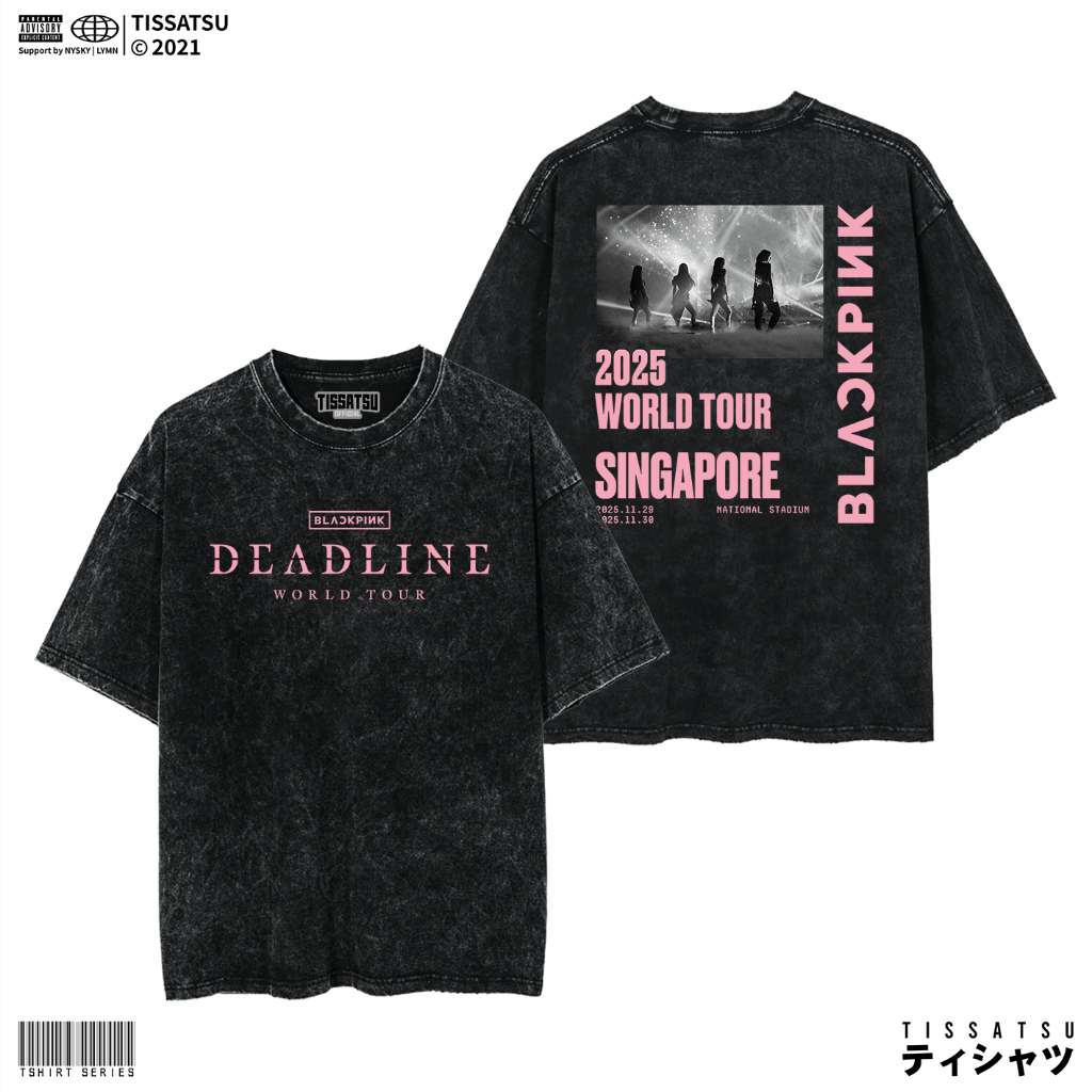 BLACKPINK ソウルコン DEADLINE TOUR CROP TEE M BLACKPINK - Tour Crop Tee ['DEADLINE' WORLD TOUR IN SEOUL
