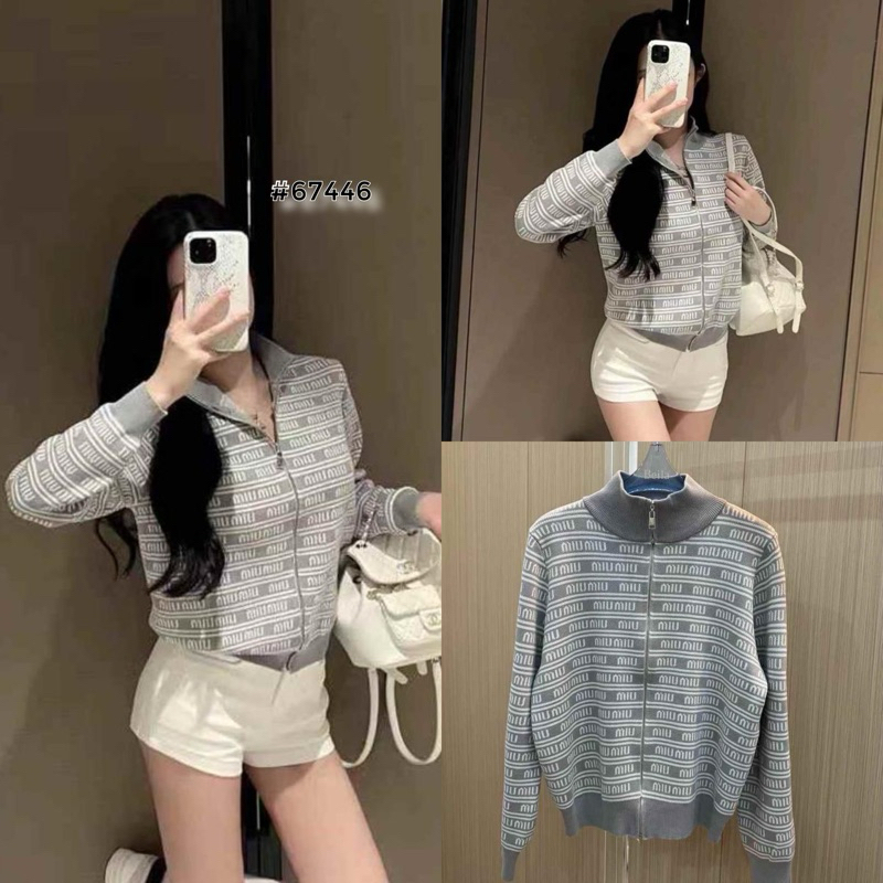 Zipper Sweater premiumRAJUT IMPORT LD 98-110 | Shopee Singapore