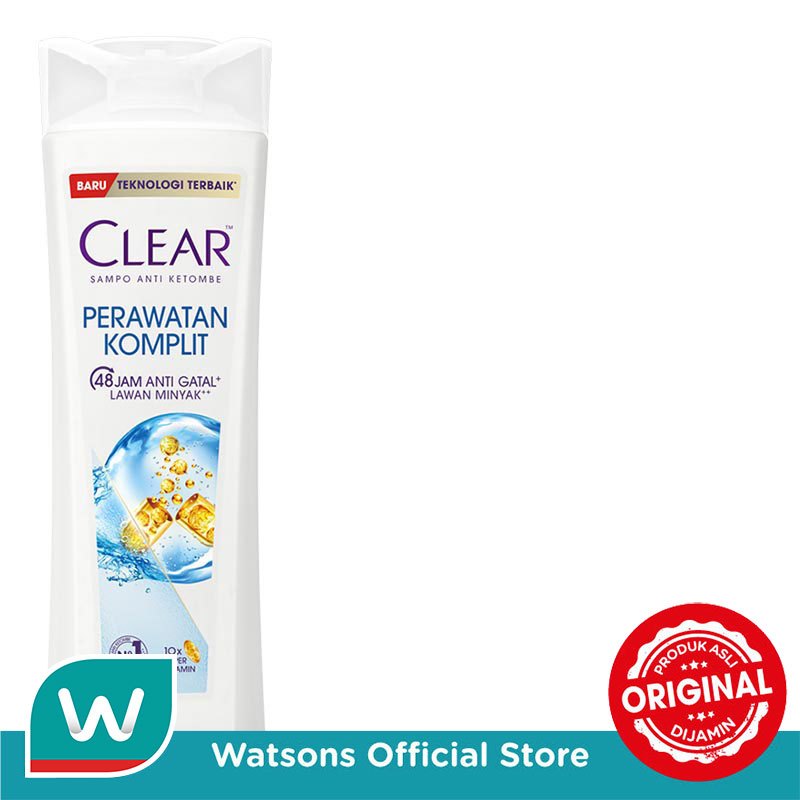 Clear Shampoo Anti Ketombe Perawatan Komplit 300ml - Gambar 2
