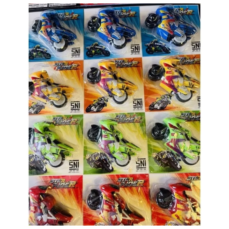 Mainan Sepeda Star Rider Edukasi Anak Laki-Laki - Gambar 2