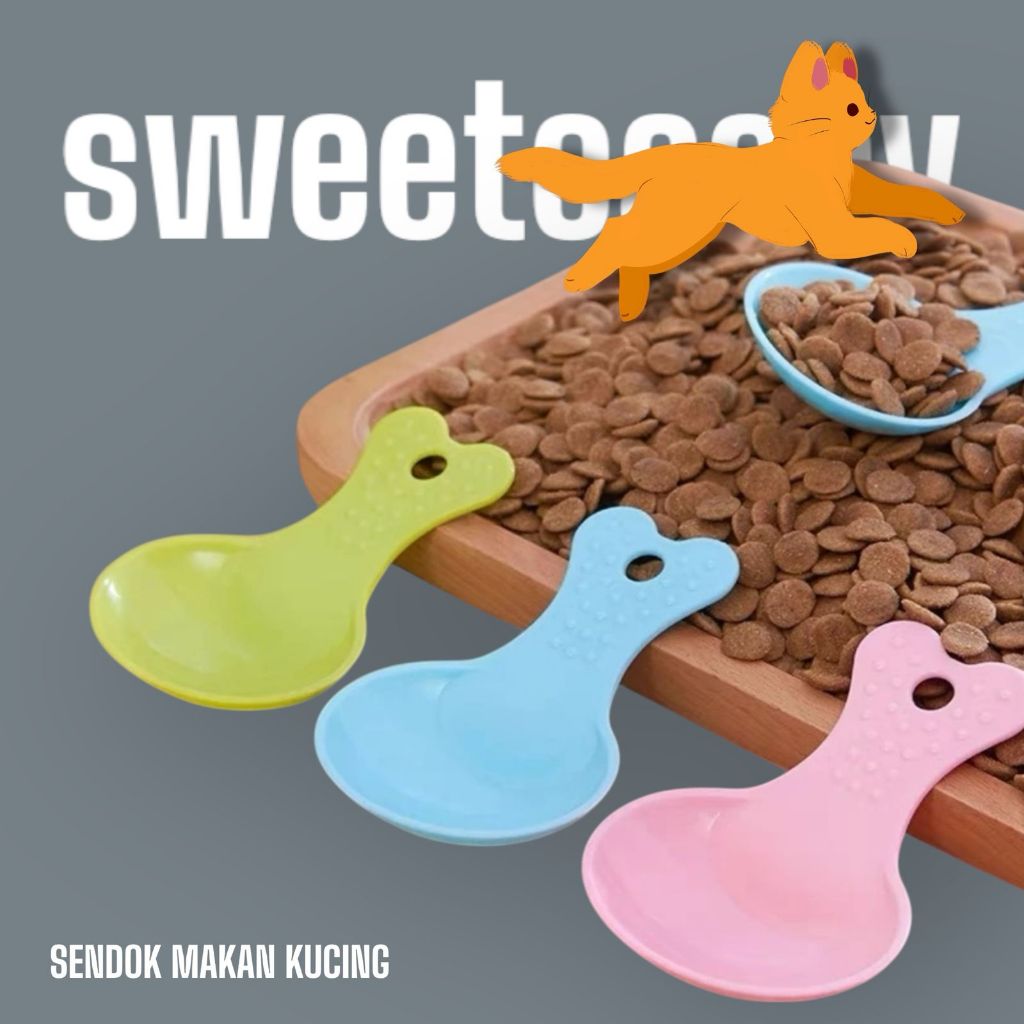 SENDOK TAKAR PAKAN HEWAN PELIHARAAN / SENDOK CATFOOD - Gambar 3