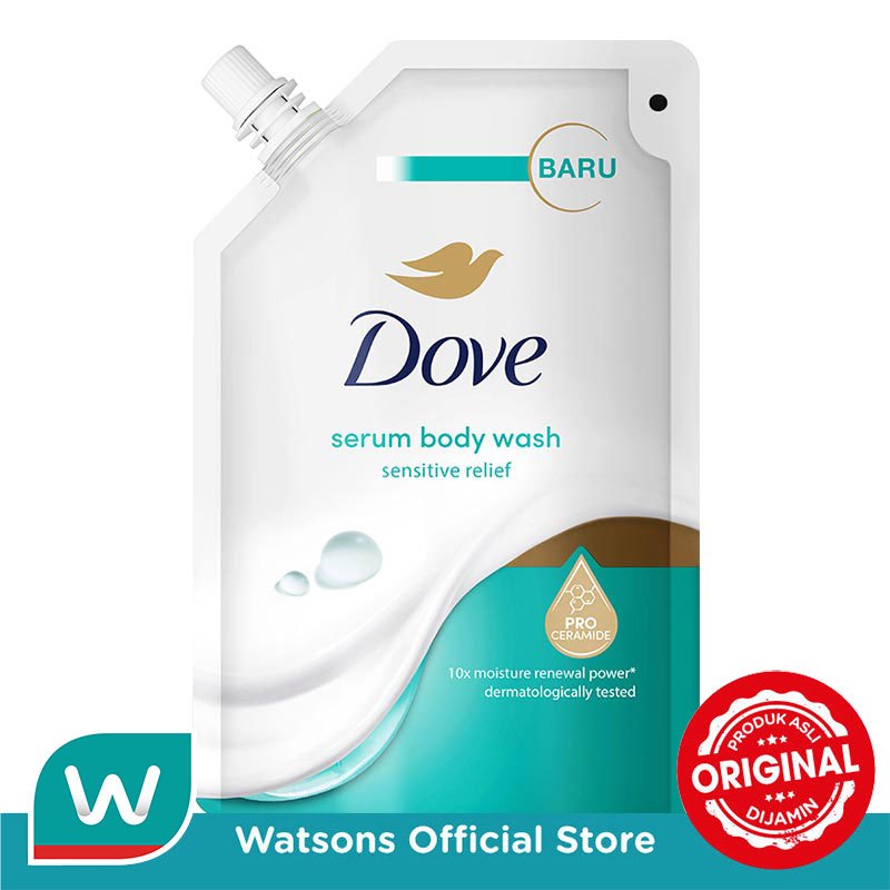 Dove Body Wash Sensitive Relief Pouch 400ml - Gambar 2