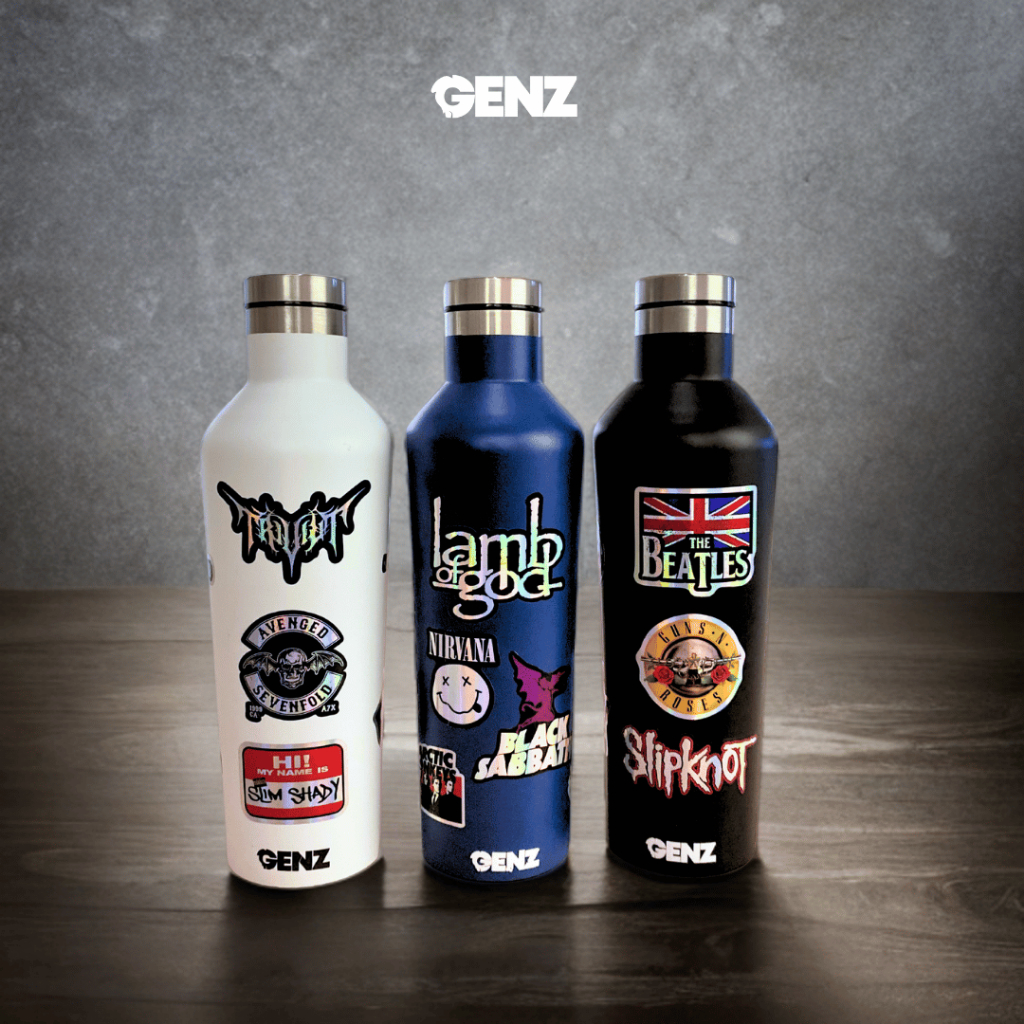 BOTOL MINUM TUMBLER STAINLESS CLASSIC BAND PREMIUM 500ML TAHAN PANAS DINGIN