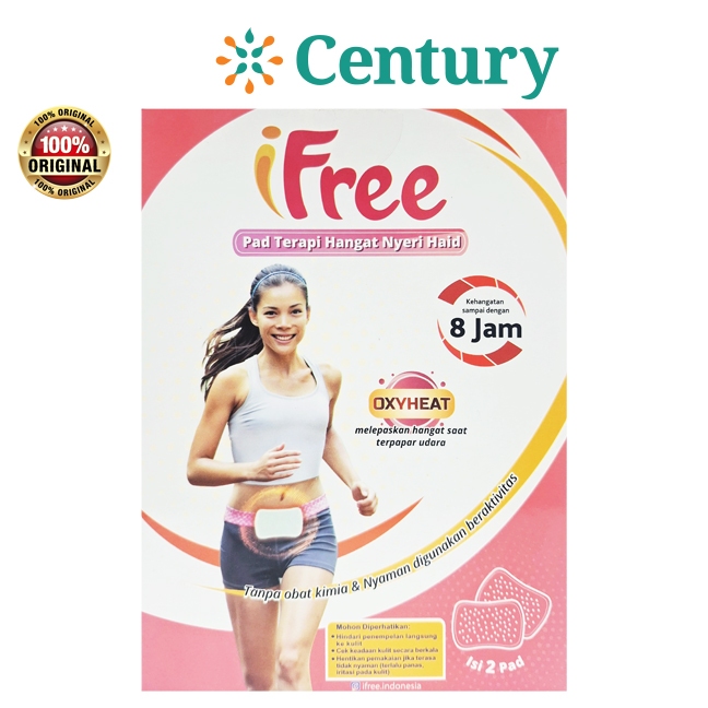 IFREE Pad Terapi Hangat Nyeri Haid Isi 2 Pad / Heat Pad Menstrual / PERAWATAN WANITA - Gambar 3