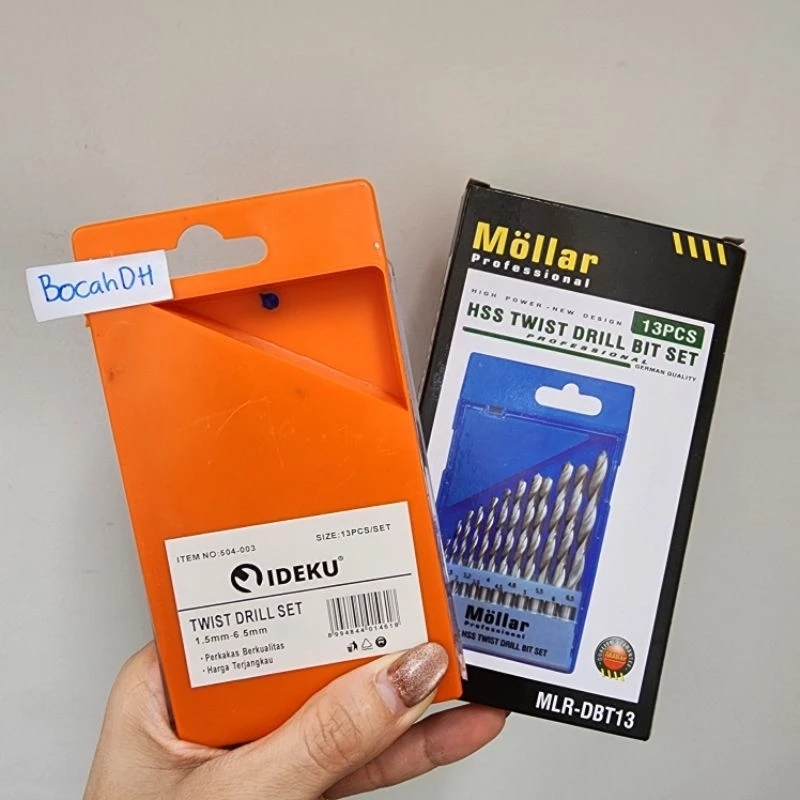 MATA BOR BESI SET 13 PCS MOLLAR - Gambar 3