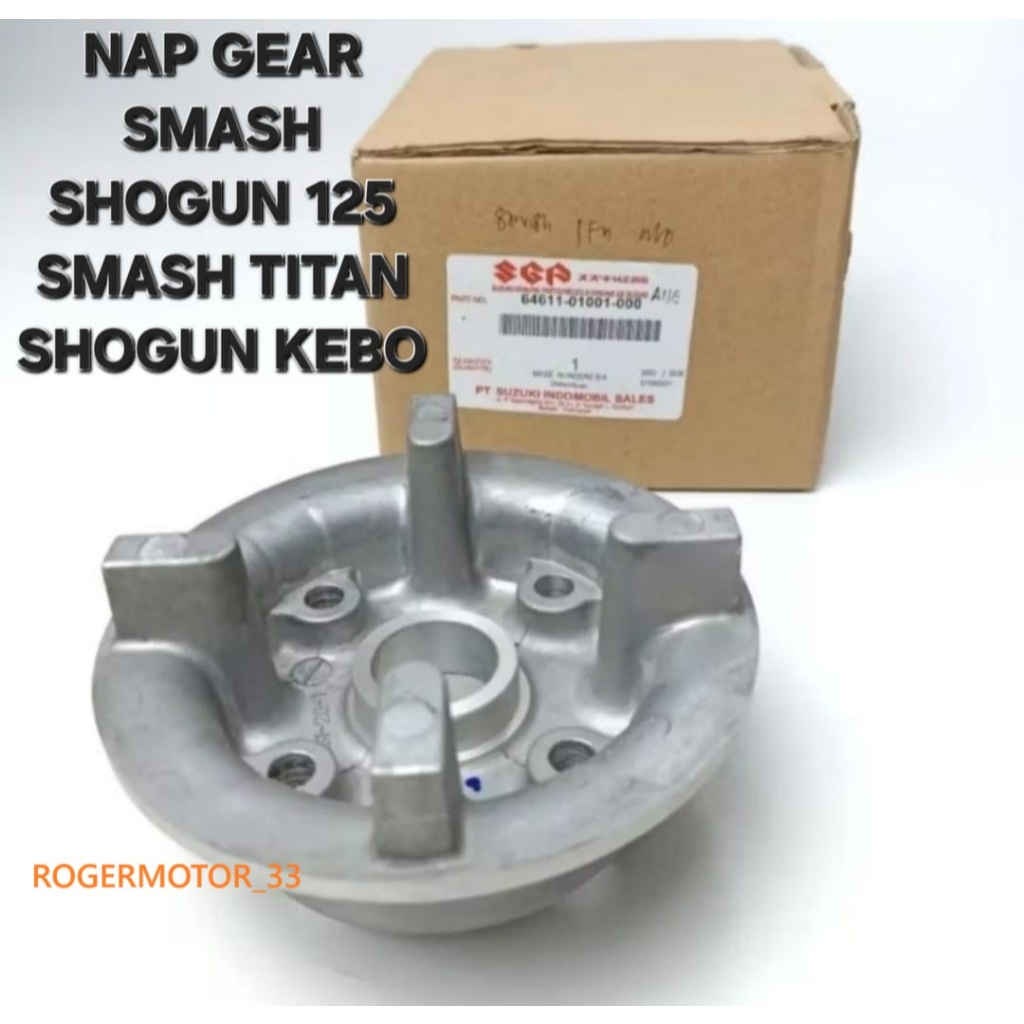 REAR PULL GEAR MOUNTING WHEEL NAP SMASH SHOGUN 125 TITAN SHOGUN KEBO ...