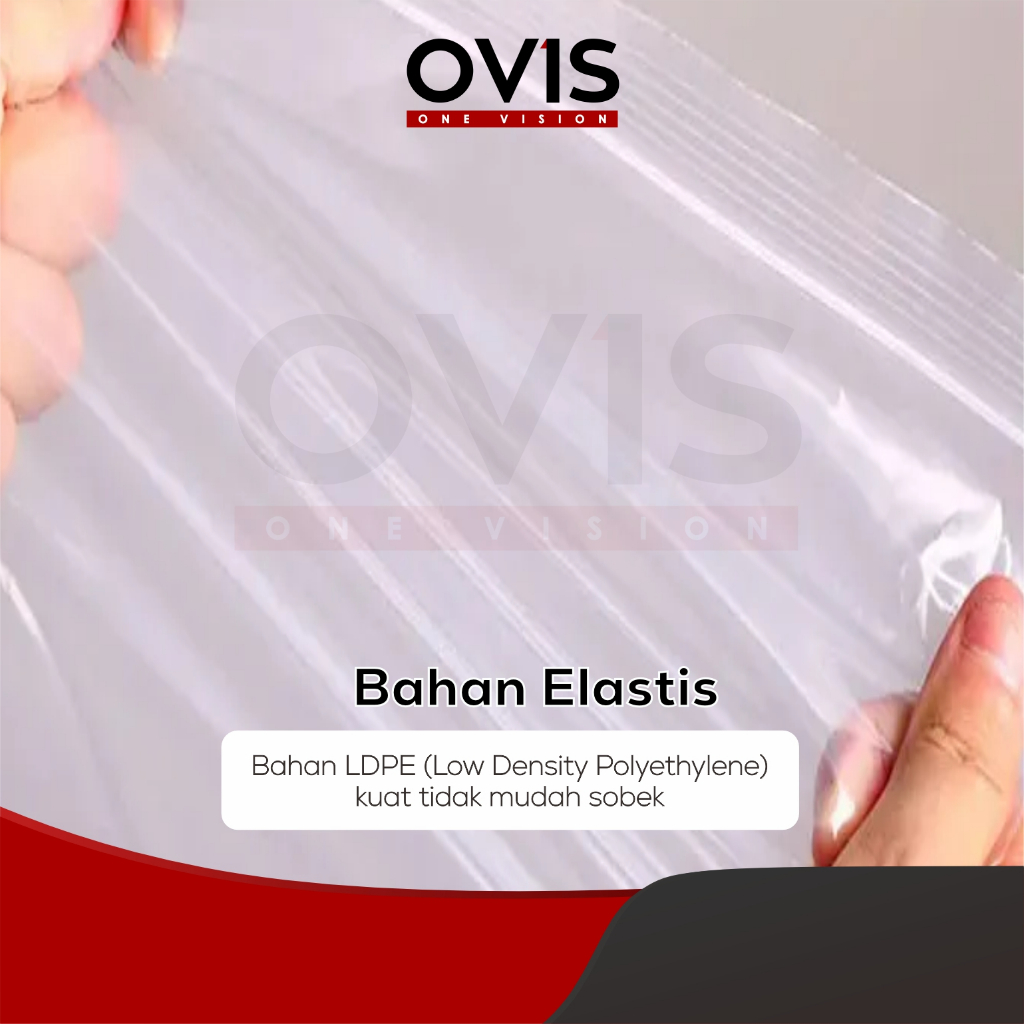 Plastik Klip 12x20 cm Ziplock Zipper Lock Kantong PE Obat Isi 100 Pcs - Gambar 3