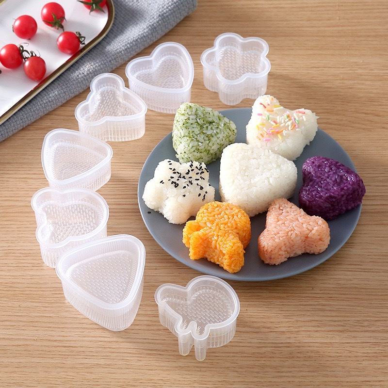 PUSAT17 ALAT CETAK BENTO CETAKAN NASI BENTO KARAKTER FOOD GRADE ALAT PENCETAK ONIGIRI CETAKAN ONIGIRI PRESS BENTO DAPUR RICE BALL CETAKAN NASI SUSHI ONIGIRI MAKER - Gambar 2