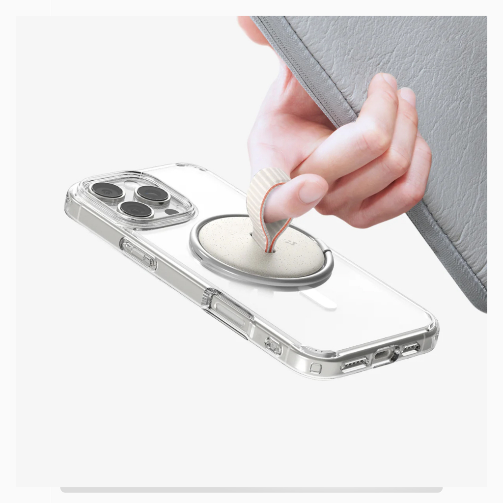SPIGEN Phone Holder Stand Hp Magnetic for iPhone Samsung O Mag Magsafe Mount Grip Ring Stand Foldable Stand Kickstand - Gambar 2