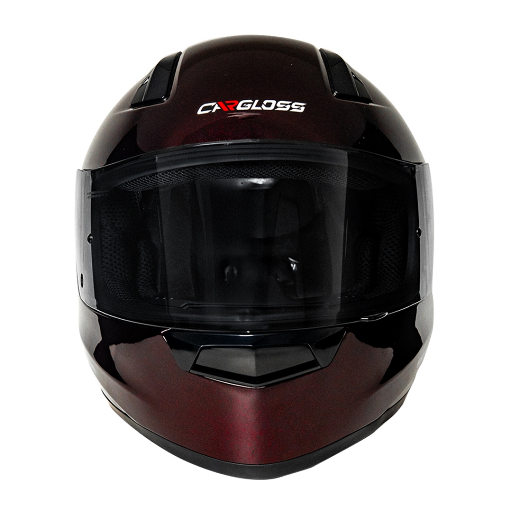 Cargloss KRC Helm Full Face Moonlight - Red - Gambar 4