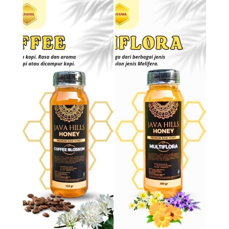 Java Hills Pure Honey: Multiflora Honey, Coffee Blossom, Java Trigona ...